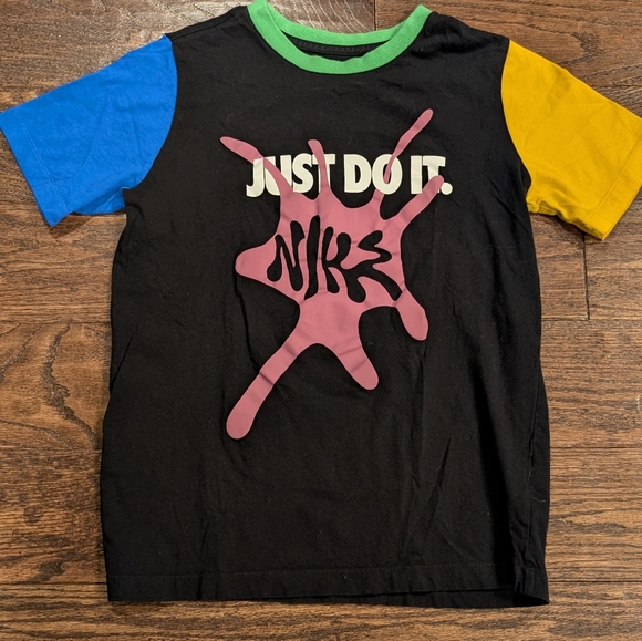Nike Other - Nike Just Do It Color Block Tee